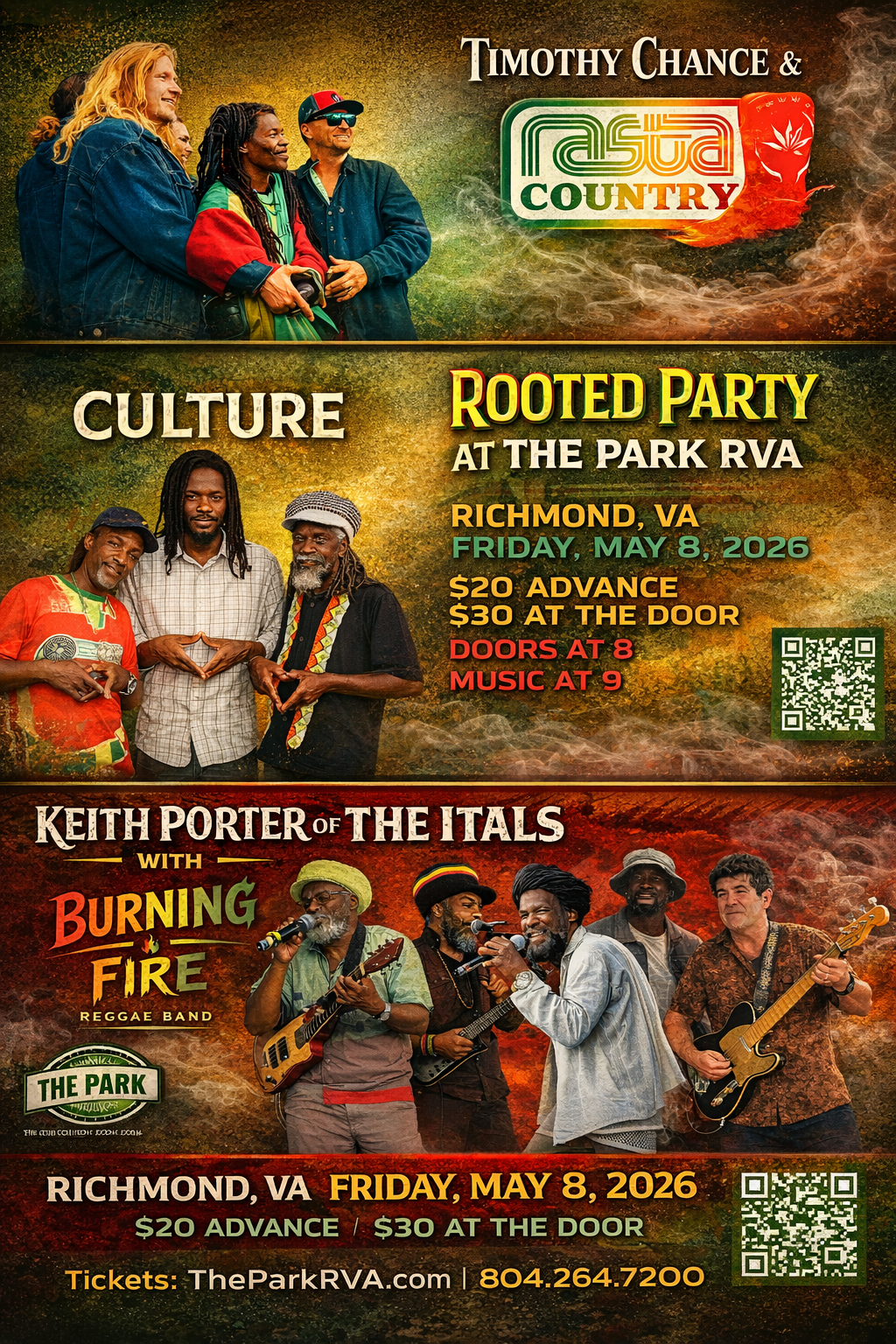 Culture + Keith Porter (The Itals) Live in Richmond, VA