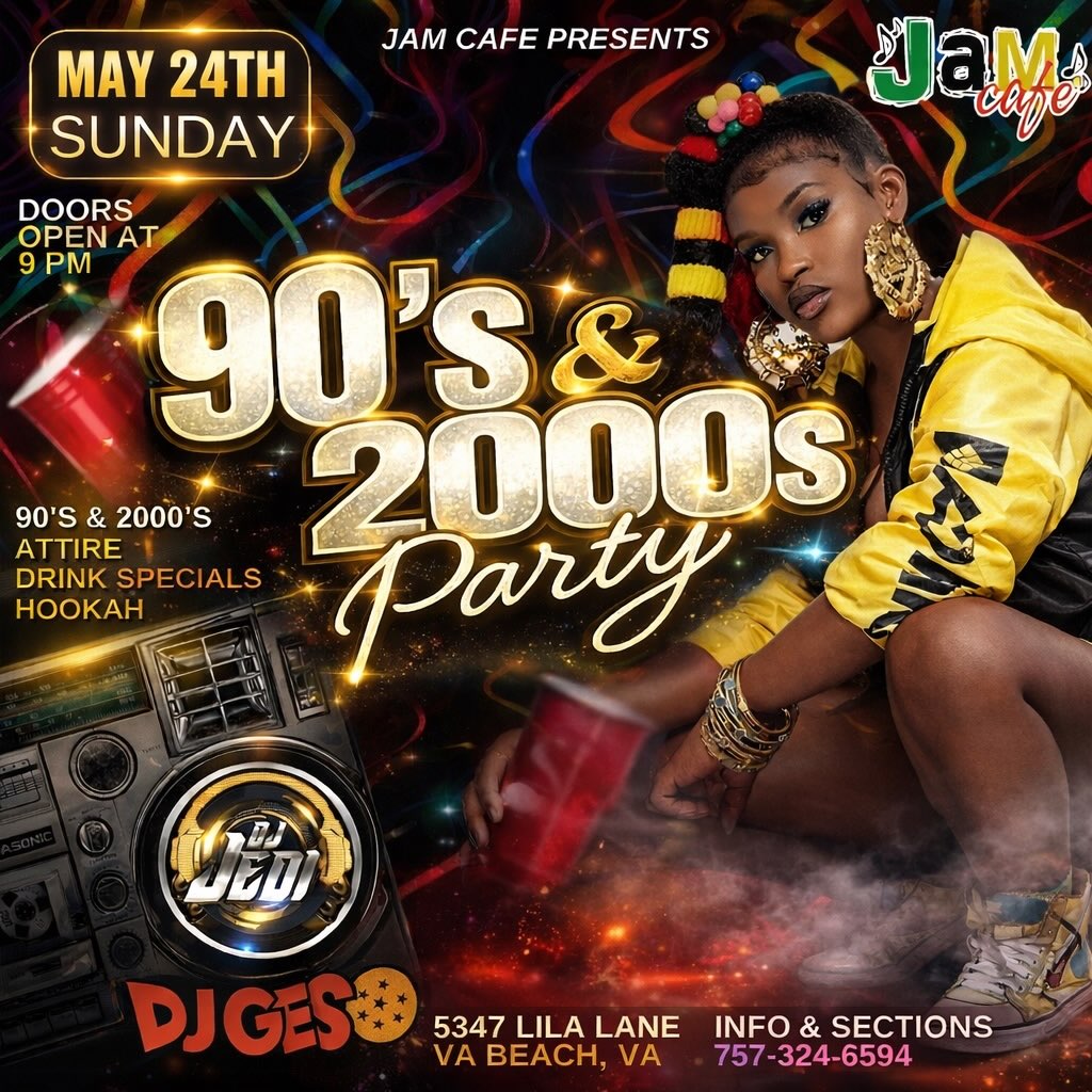 90’s & 2000s Party at Jam Cafe