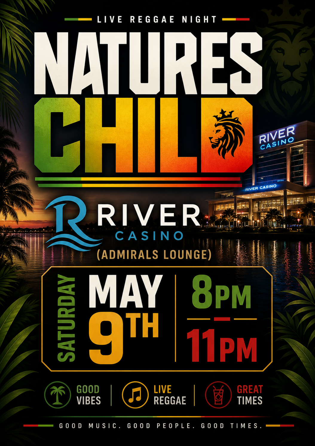 Natures Child Live at River Casino