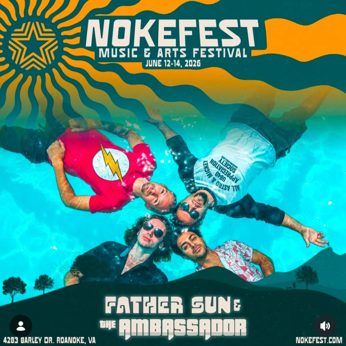 Father Sun & The Ambassador at NokeFest Music & Arts Festival 2026
