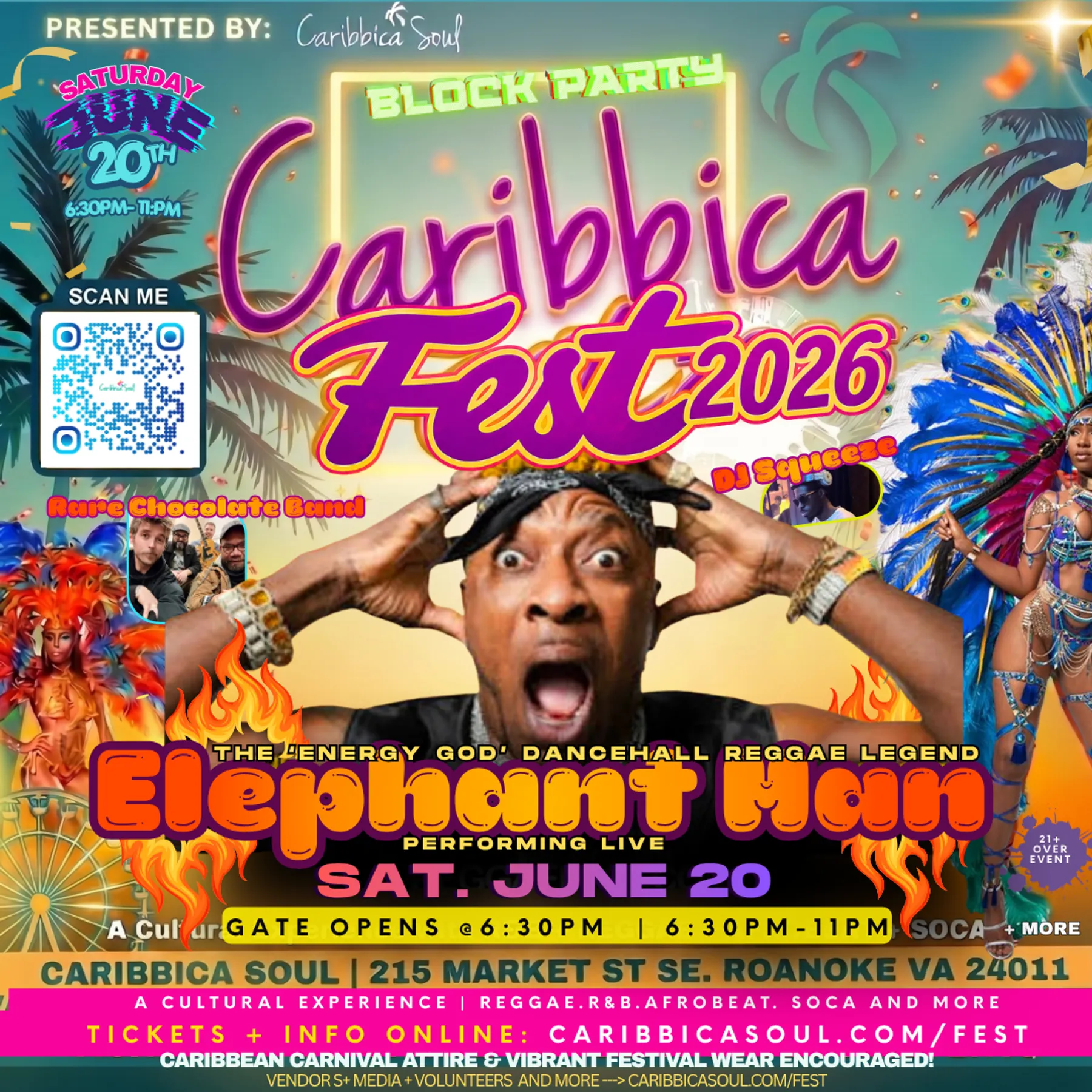 Elephant Man Live at Caribbica Fest 2026