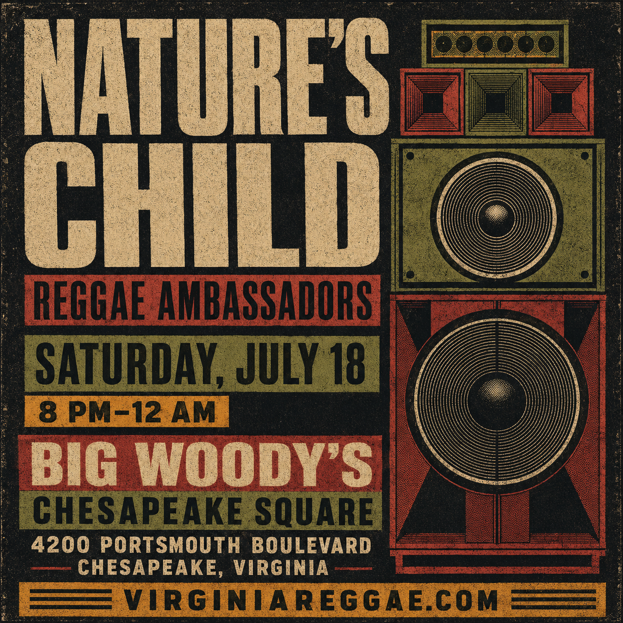 Nature’s Child at Big Woody’s Chesapeake
