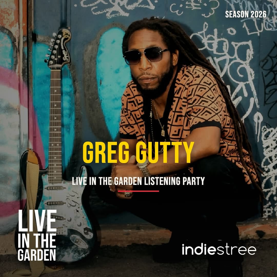 Greg Gutty, Live in the Garden Listening Party, Season 2026, Legacy Garden Media and Indiestree