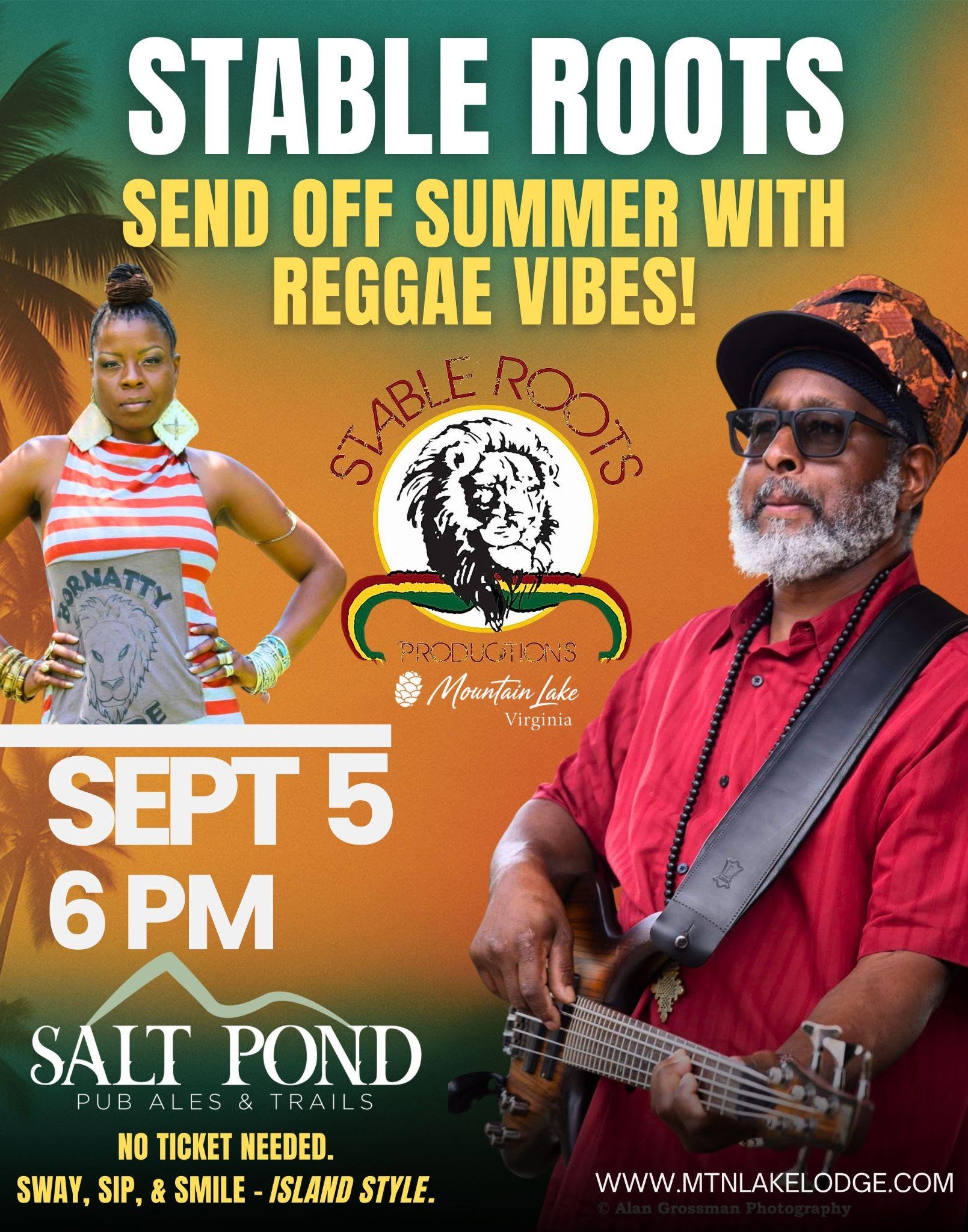 Stable Roots Live at Salt Pond Pub at Mountain Lake Lodge